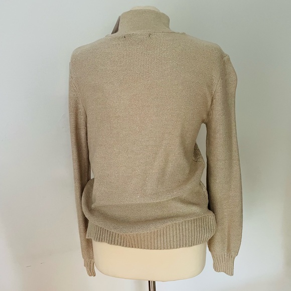 NWT NY & Company beige sweater - Picture 8 of 9